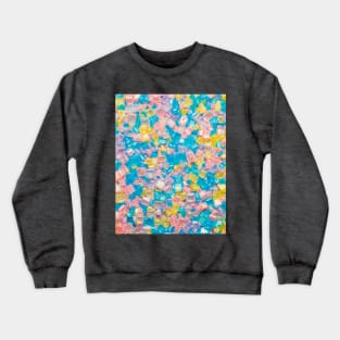 Multicolored Sugar Sand Sprinkles Photograph Crewneck Sweatshirt